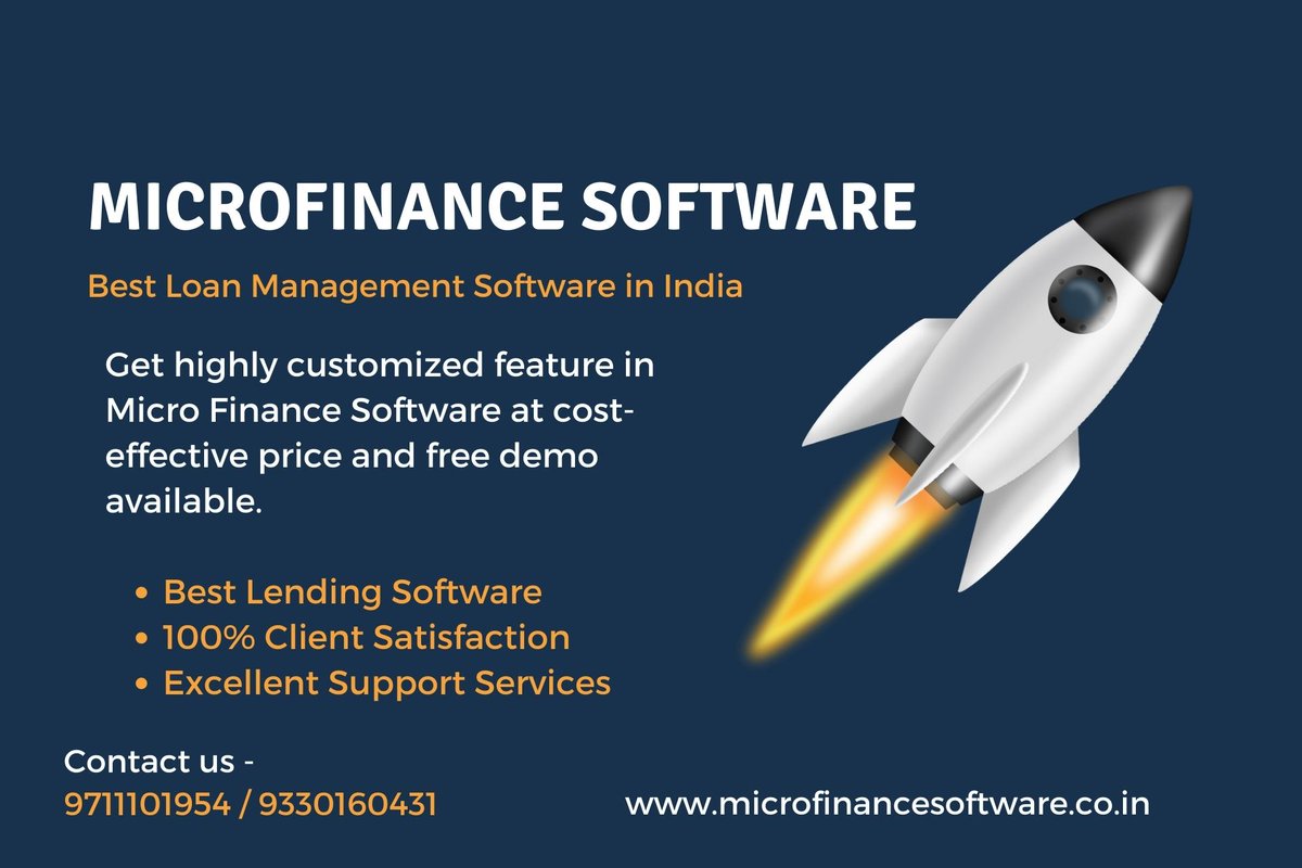 MFISoftware's tweet image. Get Best Micro Finance Software Solutions for Financial Businesses. bit.ly/3IwpMXY