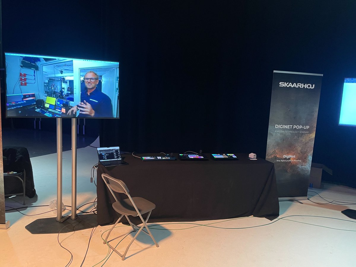skaarhoj's tweet photo. We've got some exciting news to share! We are thrilled to be part of the #DigiNet Pop-Up 6 event in Belgium, which is organised by our partner DigiNet! 🤩

#SKAARHOJ
#BroadcastControl
#LiveBroadcast
#AVProduction
#Videoengineer
#BroadcastEngineer
#OBVan
#LiveStreaming https://t.co/uhj8yRwELs