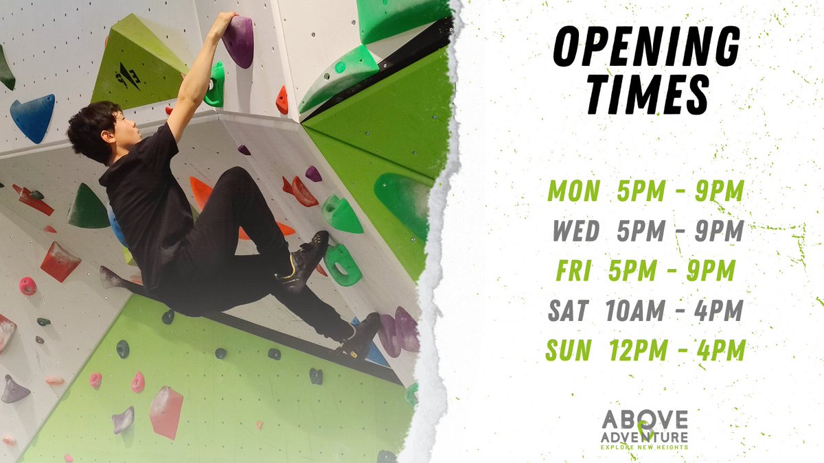 Climbing is always a good idea... but a better idea is climbing at Above Adventure 😉 

#aboveadventure