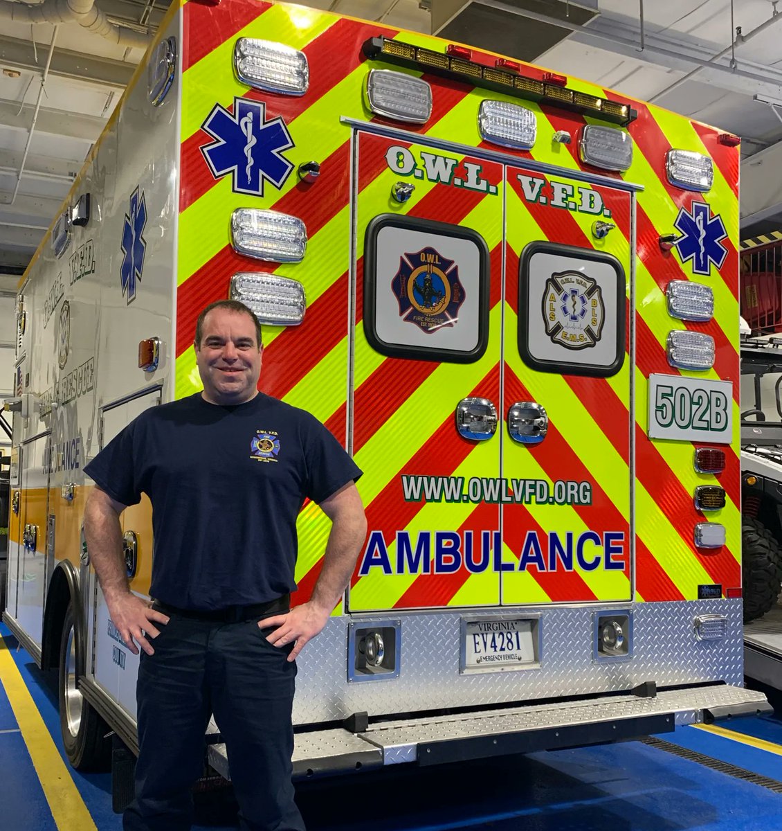 OWLVFD's tweet photo. 🎉 Congratulations to #EMT Matthew Largo for completing the requirements to become an #Ambulance Driver.
#OWLVFD @PWCFireRescue https://t.co/L5SnLaNBAc