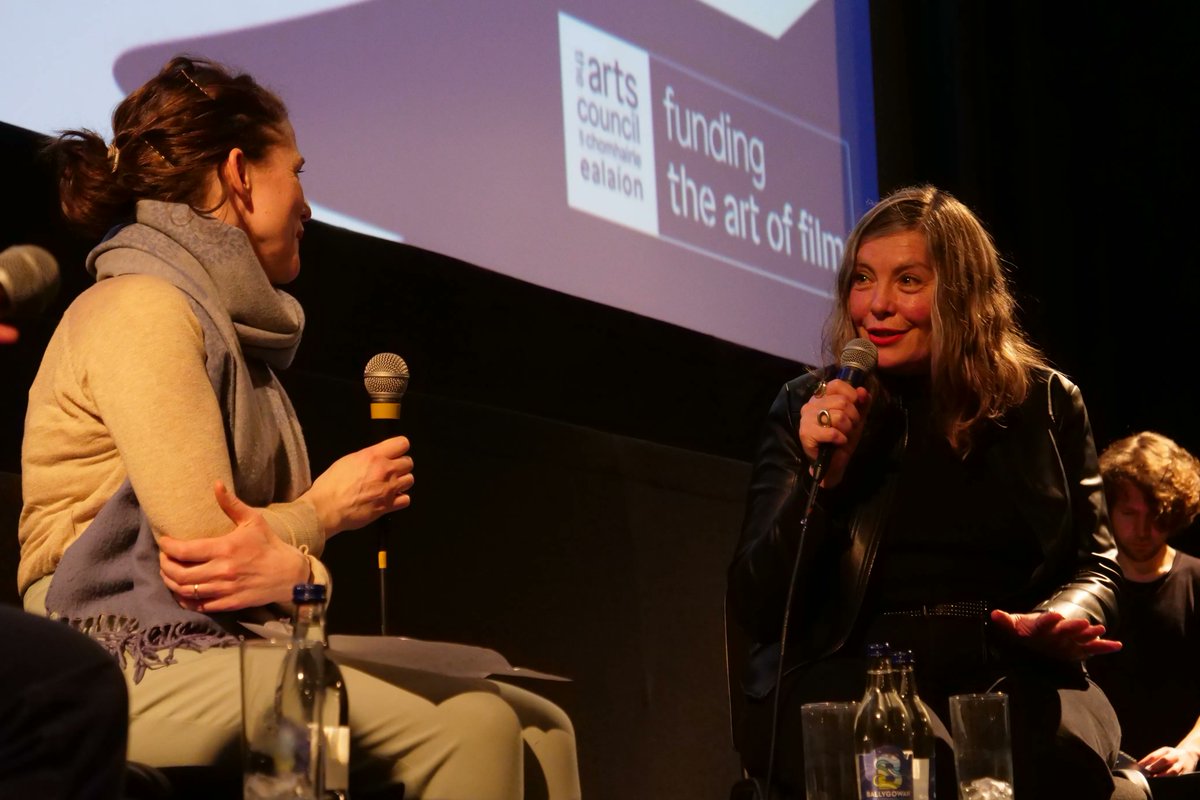 IFI_Dub's tweet photo. Director Cara Holmes and artist Orla Barry joined us last night for a Q&A after the premiere of Notes From Sheepland made as part of the Reel Arts scheme. 🐑✍ #diff23
Limited tickets for tonight's Reel Arts film "Fields of Darkness" are still available
https://t.co/H3NQVI3Oqu https://t.co/NtiT9JaPPn