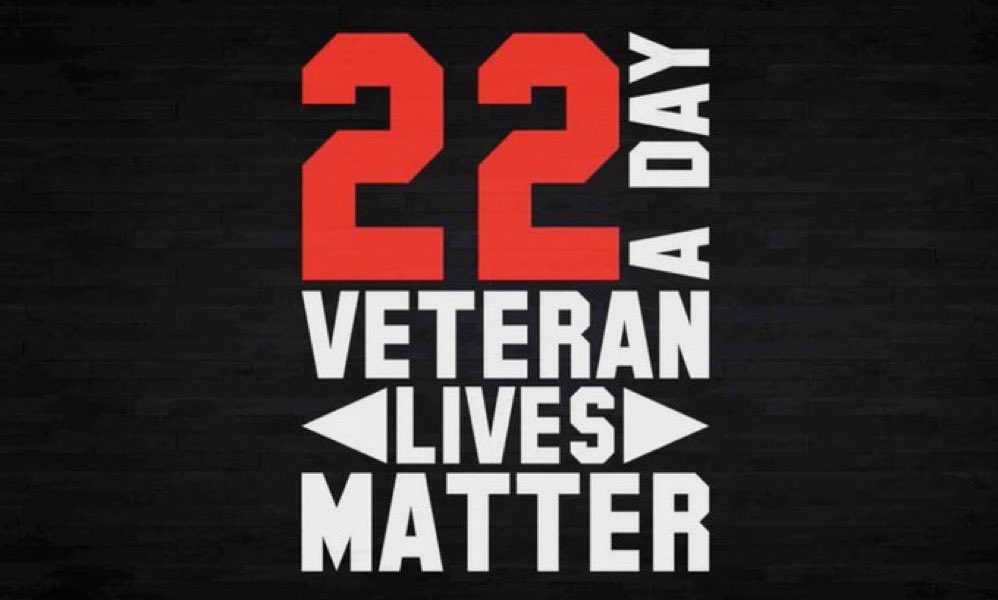 #22UntilNone #BuddyCheckMatters 
#VeteranSuicideAwareness