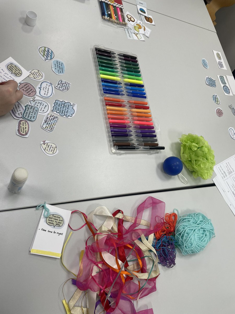 Recovery Through Activity sessions are now up and running at LGH:

Today we discussed self care and how it can help improve our mental health.