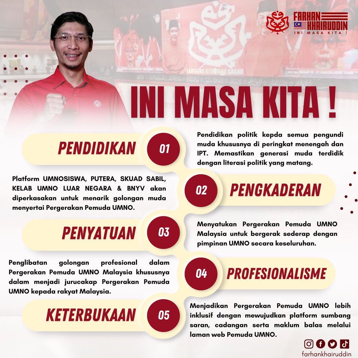Dasar Ini Masa Kita

#IniMasaKita
#umnorejuvenationproject