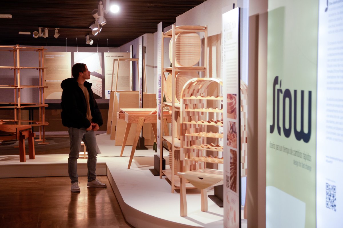 MadridDesignF's tweet photo. #SlowDesign de @ahec_europe reúne las obras de 17 estudiantes de diseño mentorizados por los diseñadores Inma Bermúdez, Moritz Krefter, Álvaro Catalán de Ocón y Jorge Penades. 

🗓 Hasta 12/03
📩 Entrada libre
📍 @fernangomezCCV

Más info: https://t.co/s1H2rN99TJ https://t.co/lpGzNEGX3O