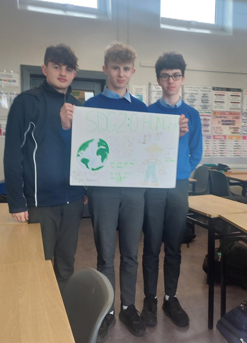 cbsroscommon's tweet photo. 2G CSPE presenting their projects on Sustainable Development in class today. Very informative presentations. Well done to all!
#safetrees #GlobalGoals #SDG2 #fivePs #Sustainability https://t.co/ChfaNAFNLx
