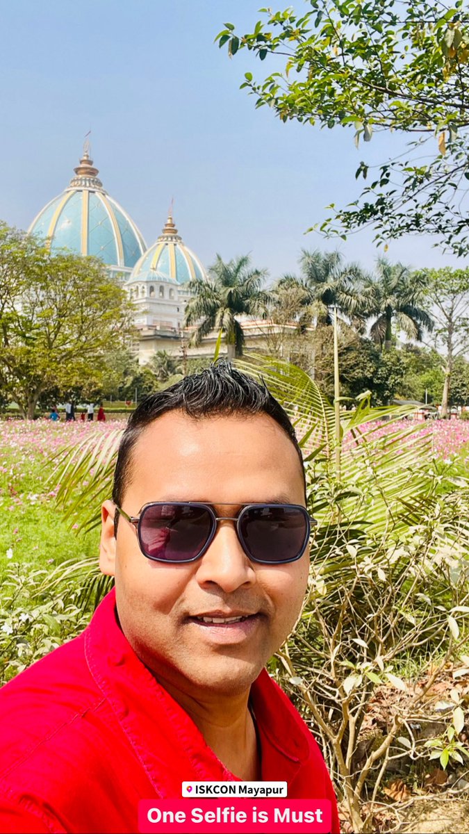 #ISKCON #Mayapur #Nadia @IskconMayapur First time visited this amazing place and believe me I loved the energy and atmosphere. #Kolkata #WestBengal #ChefTalks #ChefTraveller