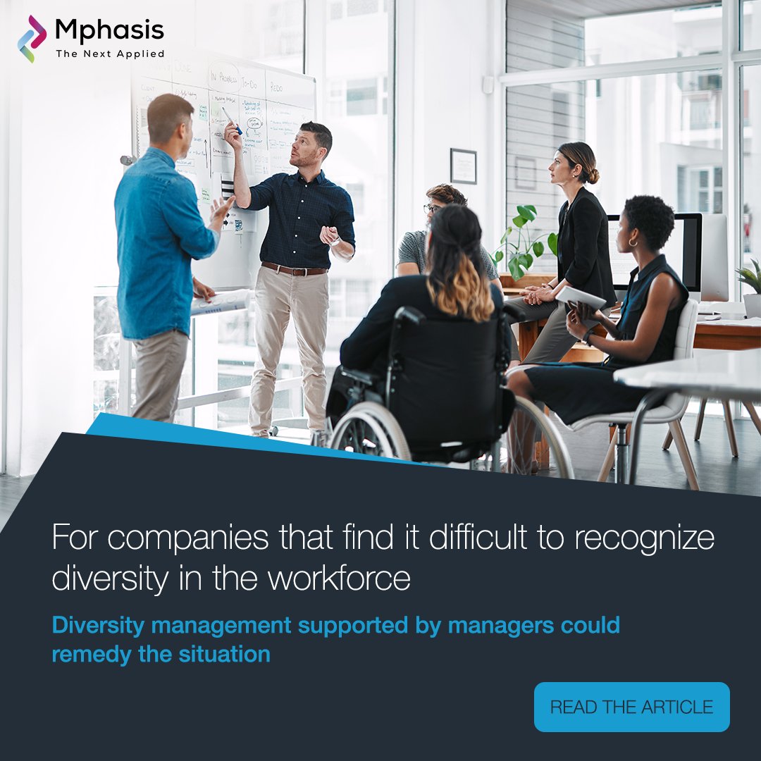 Mphasis's tweet photo. Promotion of #diversity is a success-critical component and managers have a crucial role to play, emphasizes @SrikanthKarra01 in an article for F.A.Z.-Personaljournal. Read this informative piece on #diversitymanagement: https://t.co/LBsMg2PISi
#Leadership #Talents #StayAhead https://t.co/O7OesXUv7K