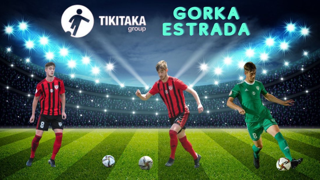 tikitakagroup's tweet photo. 😎 Estamos de Bienvenida 🥳🥳 @gorkaestrada13 se une a la familia de TikiTaka🔴

Canterano del Athletic, con experiencia en 2RFEF. Actualmente en las filas del @pulpileatletico https://t.co/A8O4Fu3nMS