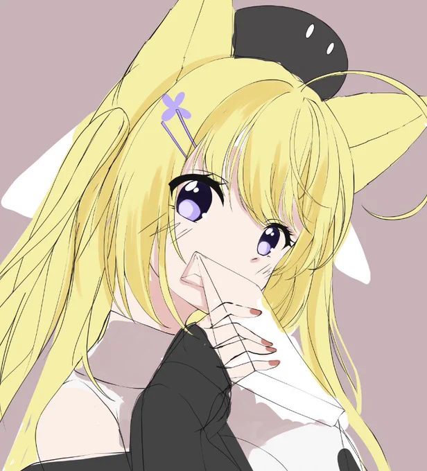 色ラフ途中 