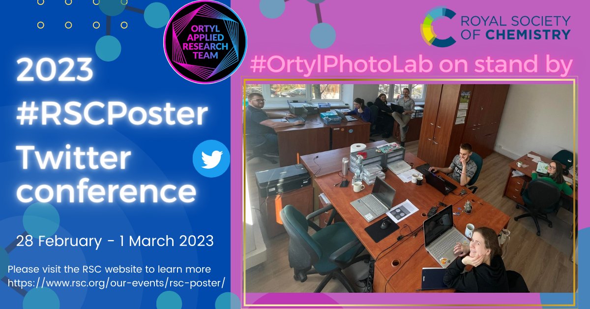 Some of us are in the lab, others in the office but all of us are on the  #RSCPoster !!! #OrtylPhotoLab
#RSCAnalytical #RSCChemBio #RSCCat #RSCEnergy #RSCMat #RSCNano #RSCOrg
#RSCPhys #RSCENG 
@EdGardner_  @PolymChem @RoySocChem
