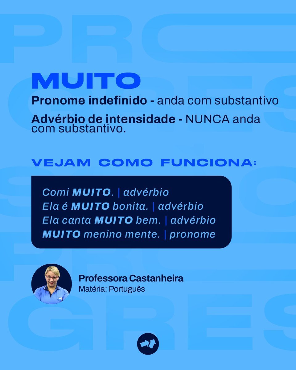 cprogressao's tweet photo. Vem conferir a dica que a professora Castanheira preparou para vocês.🙂 https://t.co/nFBlKdEIJA