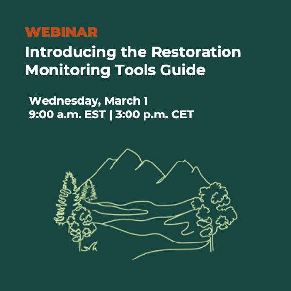 Do you want to learn more about #RestorationMonitoring tools such as SEPAL, Collect Earth, Collect Earth Online, Collect Mobile, FERM, among others?

Date: Wednesday, March 1
Time: 9:00 am EST / 3:00 pm CET
👉 Link to register: bit.ly/3IAIcGV

#generationrestoration