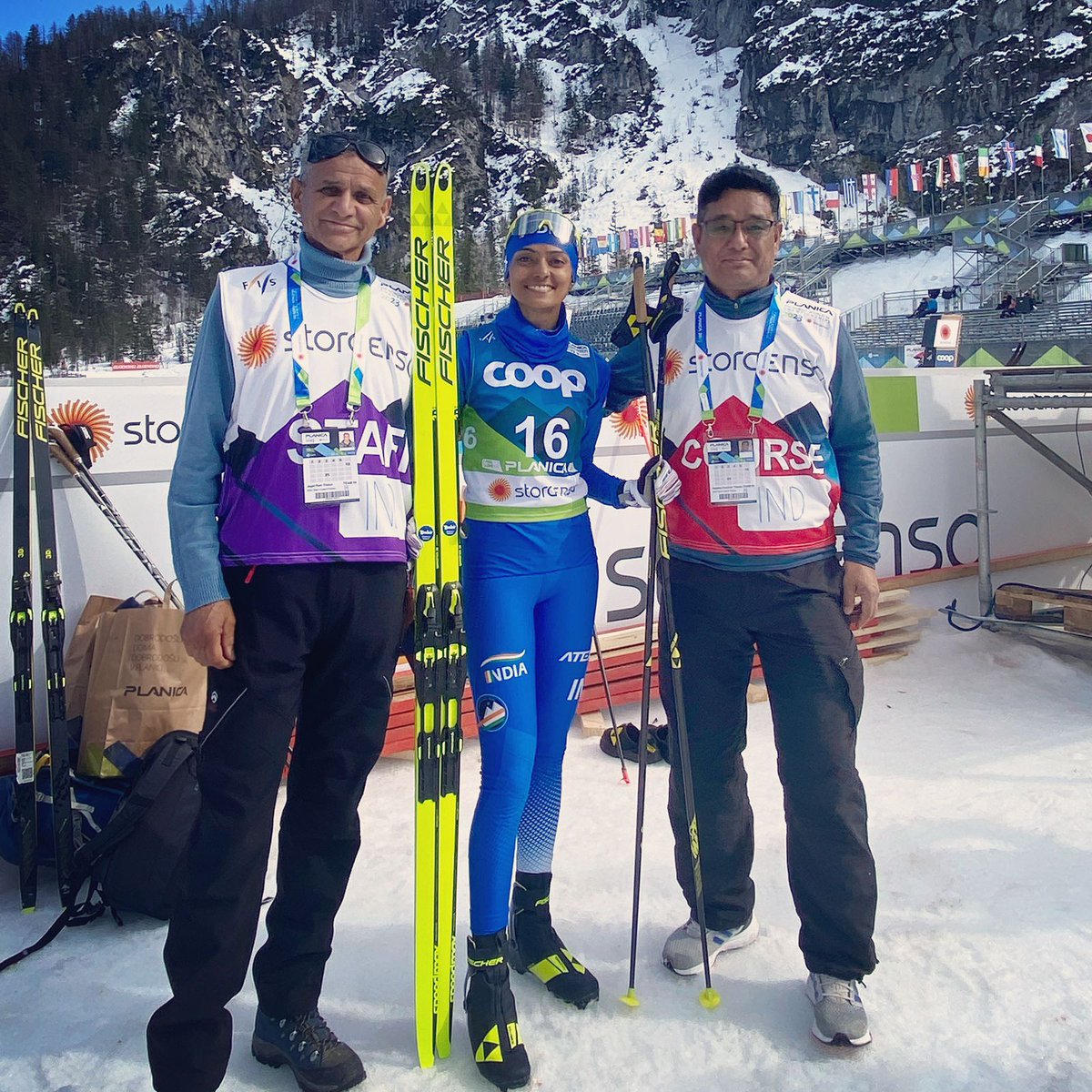 IndiainSlovenia's tweet image. Bravo Bhavani 👏👏.
Wish you the best at the #Planica2023 Nordic World Ski championship in #Slovenia. 

@kheloindia #kheloindia @YASMinistry
@100thofasec @B_snoweagle