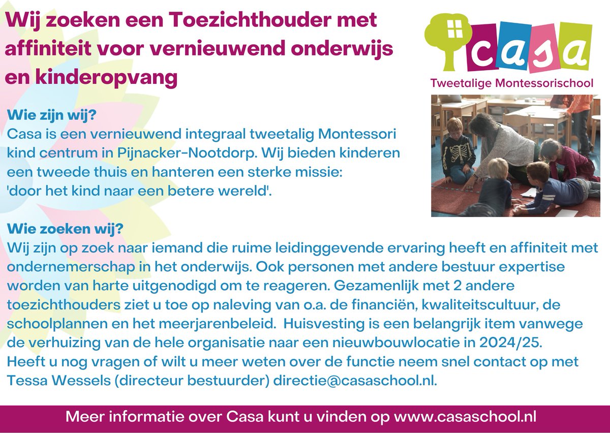 Casa Bilingual Montessori School (@schoolcasa) on Twitter photo 