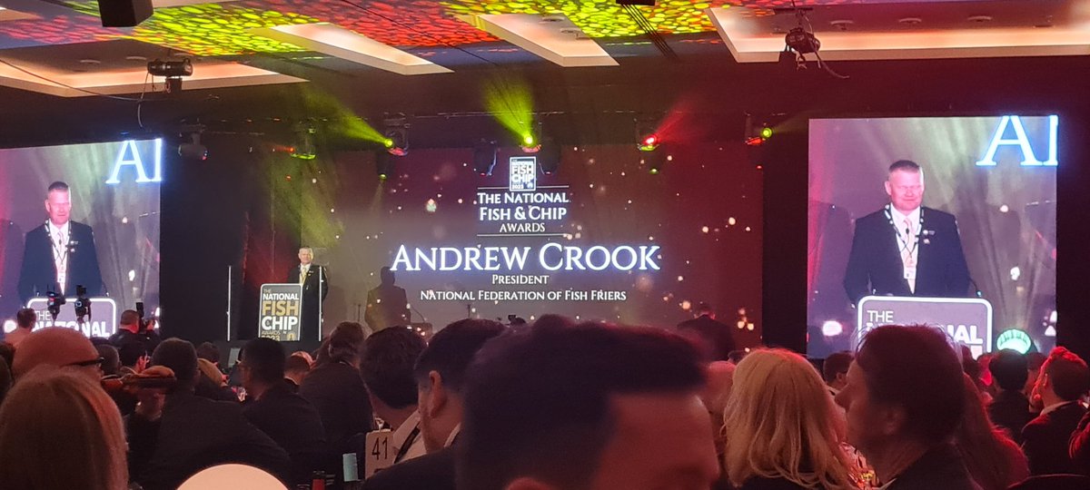 The Real Food Cafe (@therealfoodcafe) on Twitter photo Very pleased to be representing the cafe at <a href="/NFFF_UK/">NFFF - National Federation of Fish Friers</a> #FishandChipAwards in London.
Great speech from Andrew Crook + Minister for the Sea <a href="/seafoodnorway/">seafoodfromnorway</a>
Catching up with industry colleagues after a 3 year absence.
Elit <a href="/jjfoodservice/">JJ Foodservice</a>
Gordon <a href="/KFELtd/">KFE</a>
Jonathan <a href="/thefishbank/">The Fish Bank</a> Very pleased to be representing the cafe at <a href="/NFFF_UK/">NFFF - National Federation of Fish Friers</a> #FishandChipAwards in London.
Great speech from Andrew Crook + Minister for the Sea <a href="/seafoodnorway/">seafoodfromnorway</a>
Catching up with industry colleagues after a 3 year absence.
Elit <a href="/jjfoodservice/">JJ Foodservice</a>
Gordon <a href="/KFELtd/">KFE</a>
Jonathan <a href="/thefishbank/">The Fish Bank</a>