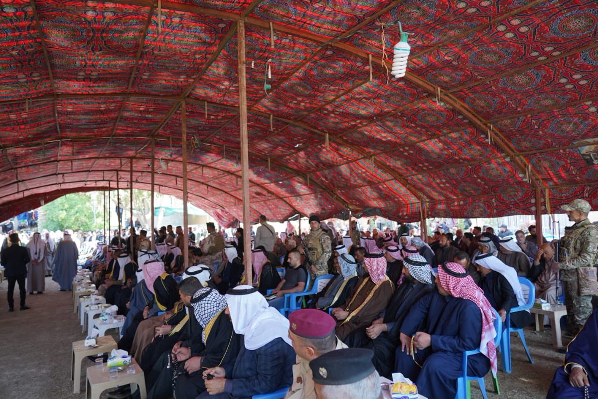 hassanalbishara's tweet photo. الحاج هادي العامري يرأس وفداً امنياً رفيع المستوى الى منطقة الجيايلة  في محافظة ديالى،حيث شدد الوفد على انصاف ذوي الضحايا وتعويضهم وان مجلس القضاء يقوم بدروه الحقيقي في متابعة المتهمين والمجرمين واصدار الاحكام الرادعة التي تكفل وقف تكرار هذه المجازر و الاعمال الانتقاميه . https://t.co/ahe6gr9K3o