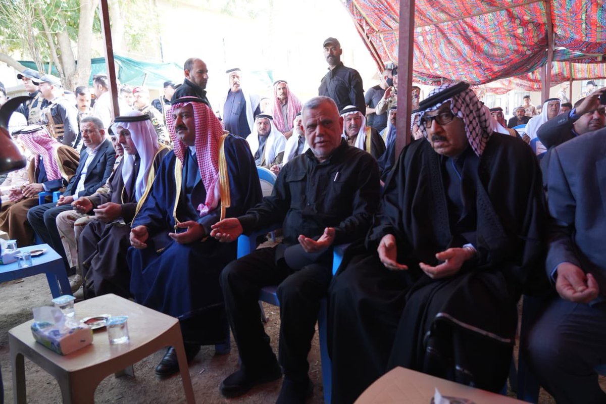 hassanalbishara's tweet photo. الحاج هادي العامري يرأس وفداً امنياً رفيع المستوى الى منطقة الجيايلة  في محافظة ديالى،حيث شدد الوفد على انصاف ذوي الضحايا وتعويضهم وان مجلس القضاء يقوم بدروه الحقيقي في متابعة المتهمين والمجرمين واصدار الاحكام الرادعة التي تكفل وقف تكرار هذه المجازر و الاعمال الانتقاميه . https://t.co/ahe6gr9K3o