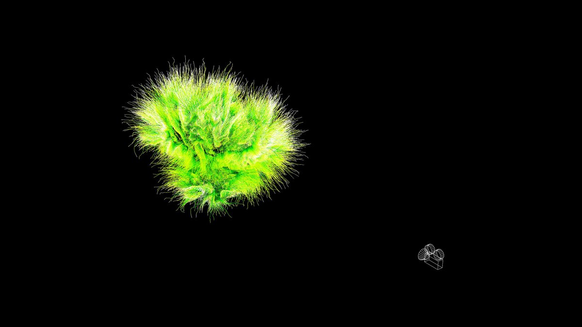 egmontas's tweet photo. just another day with my camera out and about discovering wonders in this digital expanse - look at this fuzzy #digitalpoetics #digitality #Houdini https://t.co/2kYzQ31Rb9