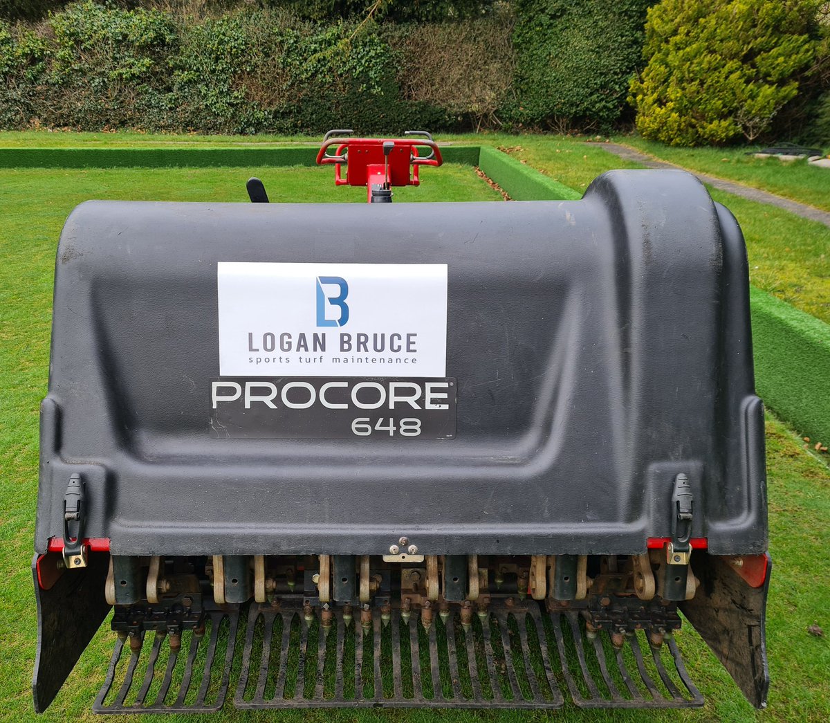 LoganTurf's tweet image. As we are approaching the time to get seed in the ground we have you covered, whether it's pot seeding or disc seeding we have a solution, these specifically designed pot seeding tines are perfect for Bowling greens and golf greens, and the Vredo covers all aspects of sports turf