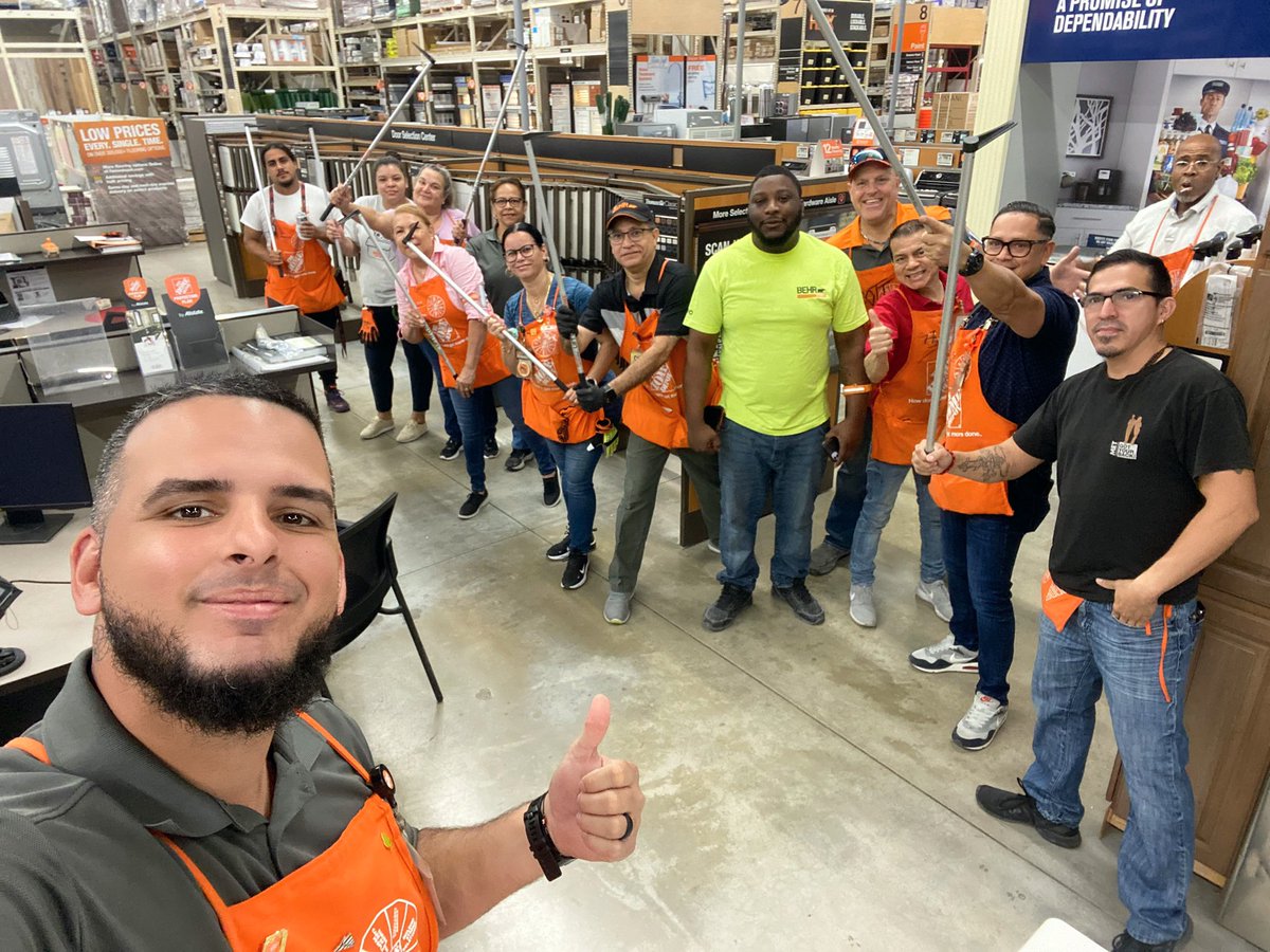 SAFETY REACH STICKS FOR THE TEAM!! STORE 6343 #SAFETYTAKESEVERYONE