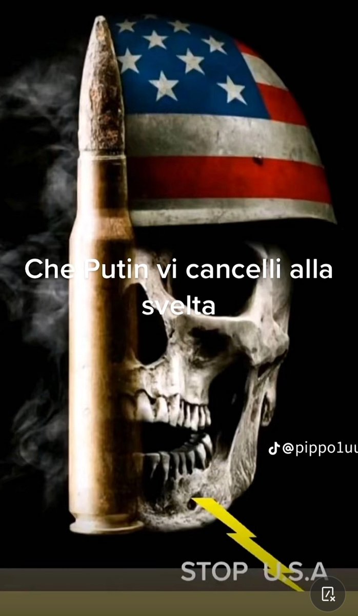 ADA79991318's tweet photo. @Alatrie89687947 #MAIIIIII #NATOOO E #STATI #UNITI #SONO I #CRIMINALIIII #MONDIALI👿👿👿👿👿👿👿#VANNOOOO #FERMATIII IN #OGNI #MODO👿👿👿👿👿 https://t.co/lHETXtJ1s0