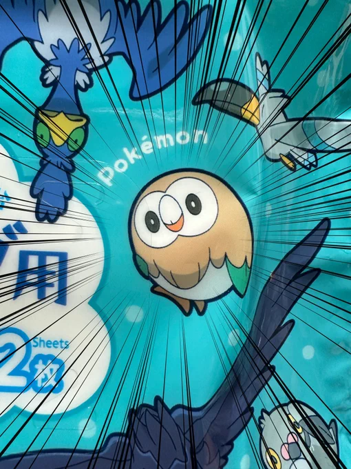 100均で買い物してたら、ポケモンコラボのお掃除シートがあった 