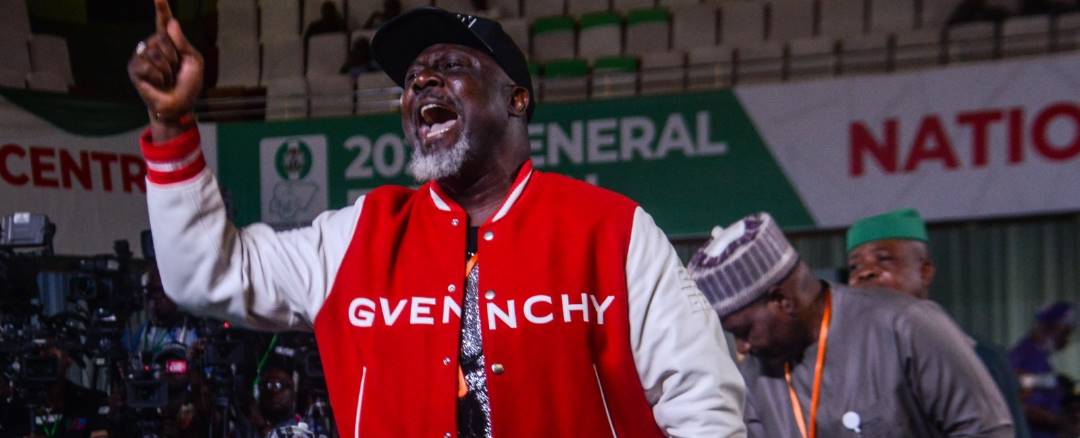 PulseNigeria247's tweet photo. "What we have in Nigeria today isn't election collation, it's vote allocation." - PDP national agent, Dino Melaye.

#electionresults2023 #INECElectionResult
#2023Elections #PulseElections2023 https://t.co/EAIuZaNHI4