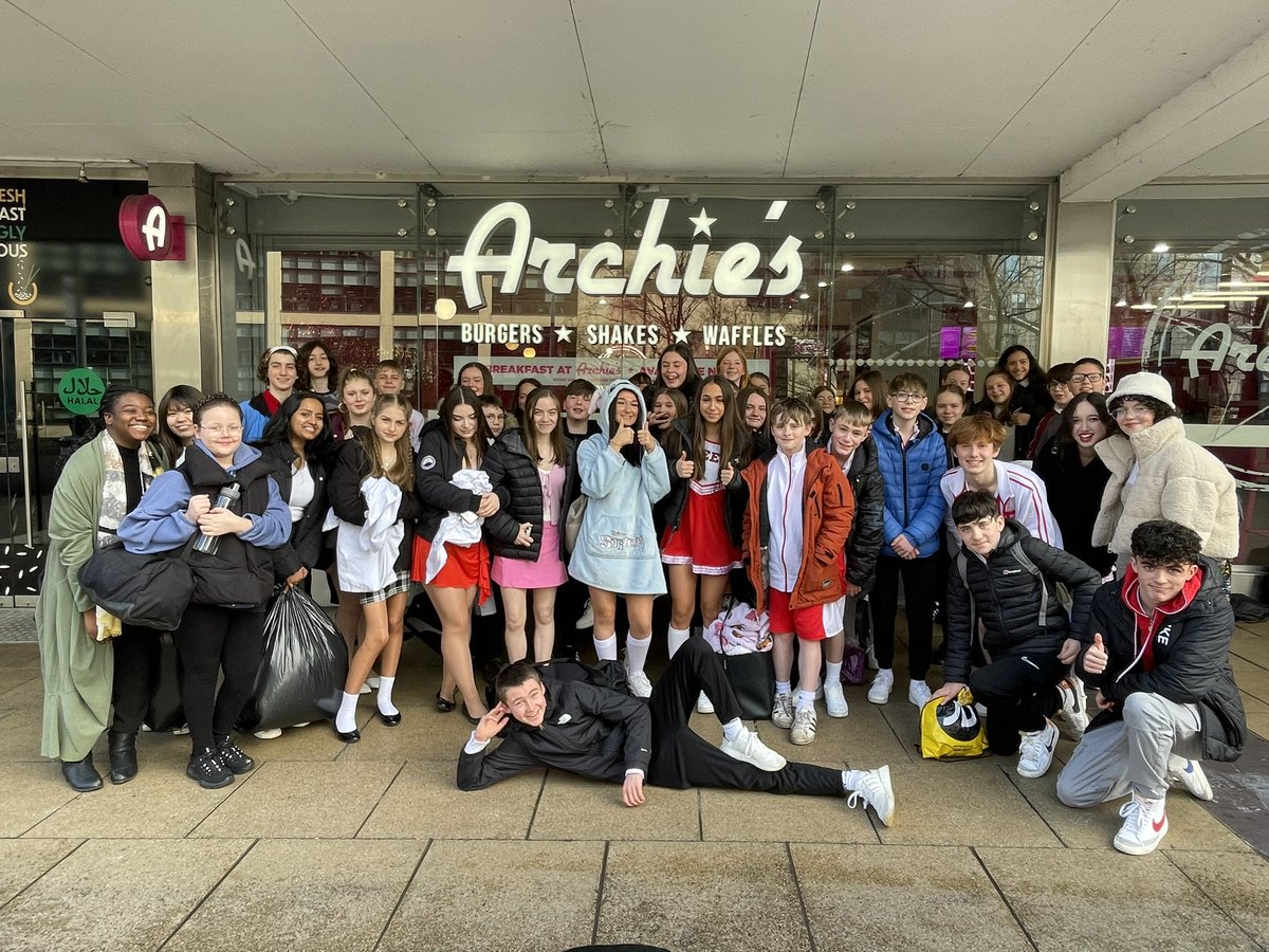 We’ve had an amazing morning @lovearchies doing our photoshoot for the High School Musical programme 📸 ONE WEEK TIL SHOWTIME 🎭🎶 <a href="/Rishworth1724/">Rishworth School</a>