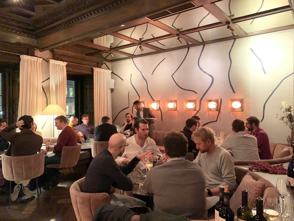threeVC's tweet photo. 🤩 We wanted to share how awesome the last week was at the founders’ dinner organized together with @speedinvest . We had a blast talking and exchanging ideas with truly amazing people. 💫 Can´t wait for the next one! https://t.co/zpq7l8tDTX