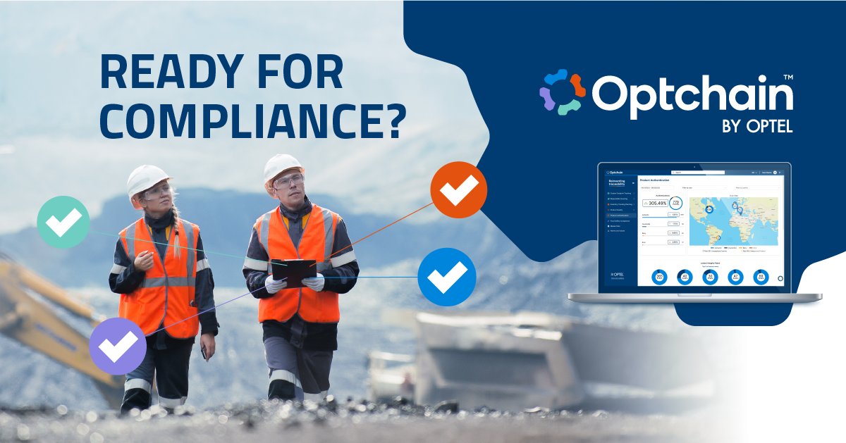 OPTEL’s Optchain is your control tower, offering simple solutions to achieve compliance while providing a return on investment through increased visibility on your supply chain activities, optimized performance, and reduced costs.
Learn more optelgroup.com/en/industry/me…