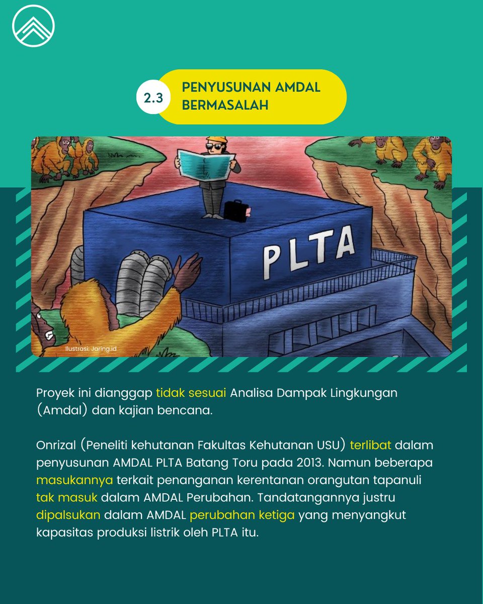 satyabumi's tweet photo. Seri Investigasi Kolaborasi SIEJ - LOKASI PROYEK RAWAN BENCANA [2]

Sudah mana rawan gempa, metode peledakan yang tidak aman bikin longsor, warga pernah kebanjiran, eh lagi-lagi diduga AMDALnya bermasalah. Lagu lama banget gak sih.

#savebatangtoru https://t.co/5SLAzT1nqs