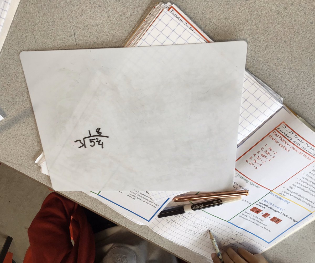 Division in Year 4 today. #kestrekmaths <a href="/kestrelmead/">Kestrel Mead Primary Academy</a>