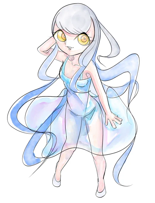 ちなみにイラストはこのようなものを描いております参考にどうぞ! 