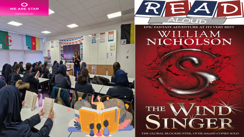 edengirlsslough's tweet photo. Year 9 engage in their new read aloud text: The Wind Singer. #ReadingIsBrainFood #ReadAloud #Dystopia https://t.co/tio8p2ptax