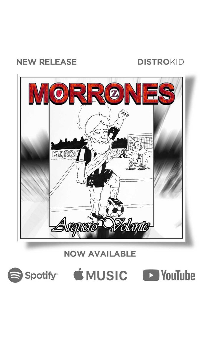 losmorrones's tweet photo. Disponible en SPOTIFY la versión remasterizada de ARQUERO VOLANTE (2023) MORRONES Z.
#morronespunk #arquerovolante #pes #we #bandasunder #bandaspunk #punkrock #musicaargentina #morronez #losmorrones #morrones https://t.co/KWEPGLtDxT