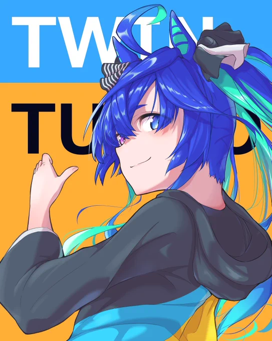 ターボについてこーい!#ウマ娘 #ツインターボ 