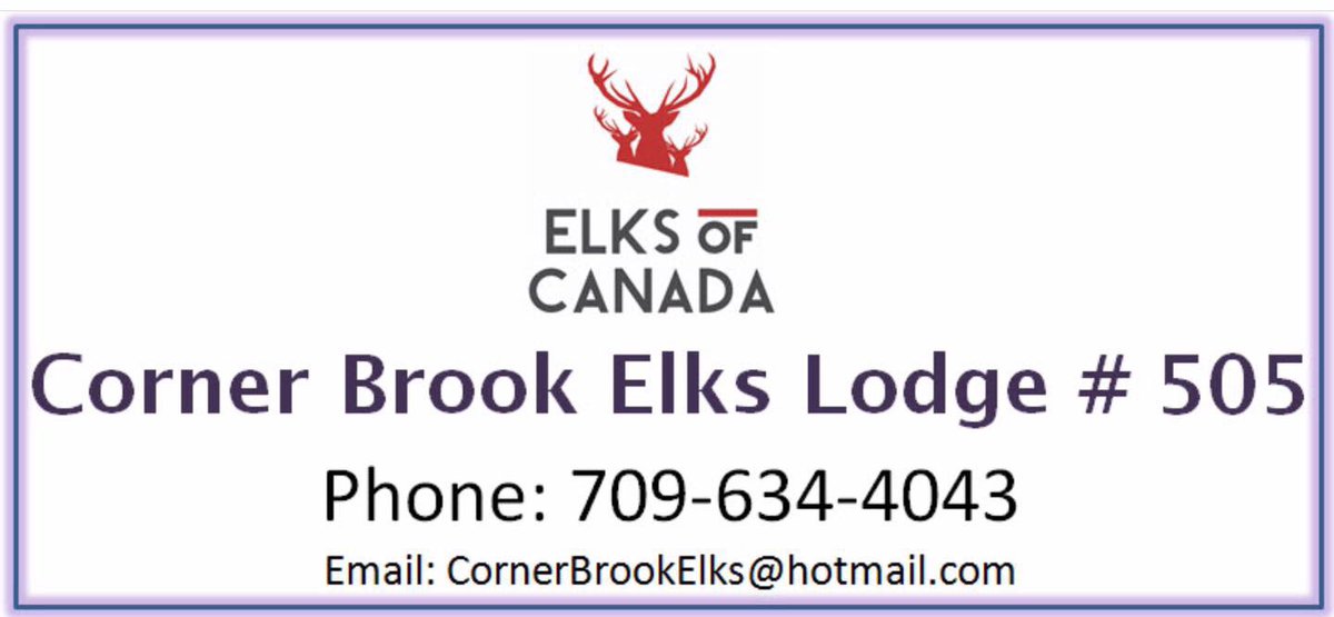 Planning a wedding, anniversary, birthday, meeting or other special event this summer?   Now is the time to book.

Our air conditioned Hall comfortably accommodates 100 people.   We have an accessible entrance and washrooms.  Bar or canteen service is included.  #cornerbrook