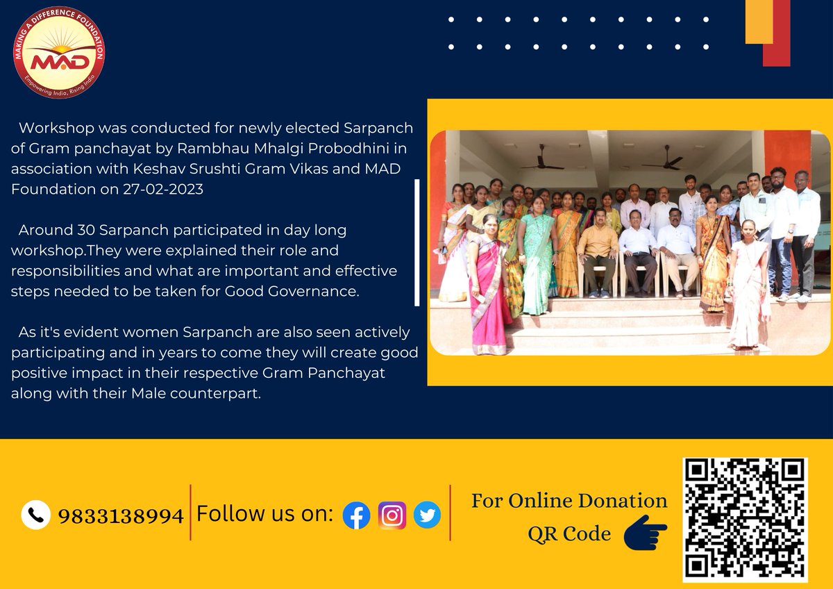 Making A Difference (NGO) tweet media
