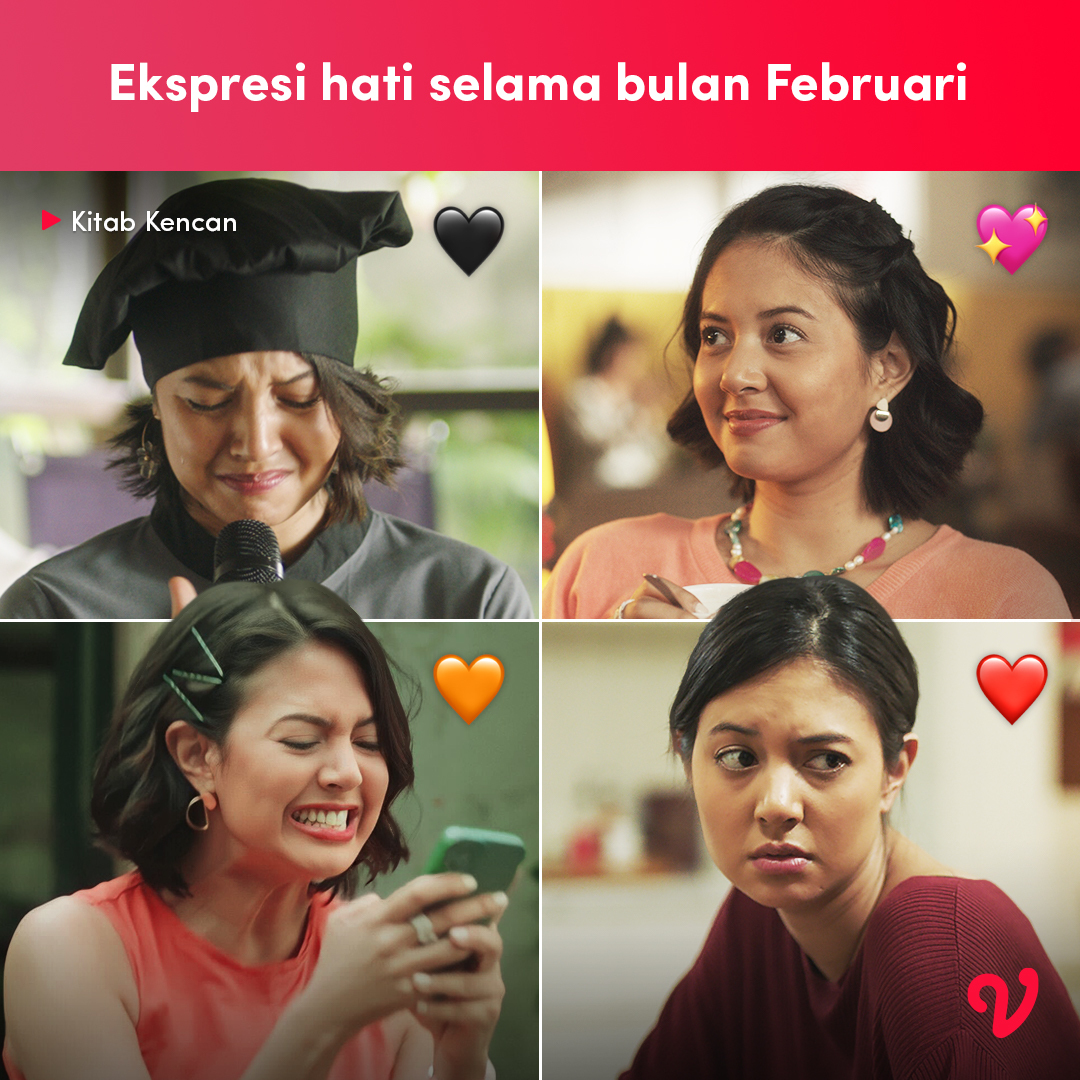 vidio's tweet photo. Mimin mau tau, ekspresi hati kalian selama bulan Februari ini. Cuss isi di kolom komentarπ
#SemuaAdaDiVidio #VidioOriginals #KitabKencan https://t.co/UnqpgvMEus