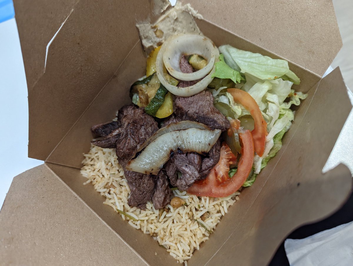 dannielle_roche's tweet photo. I'm only in London once a week so I've decided a treat lunch is required on those days from #LeatherLane street food stalls. ๐ https://t.co/AN3A7JBBT4
