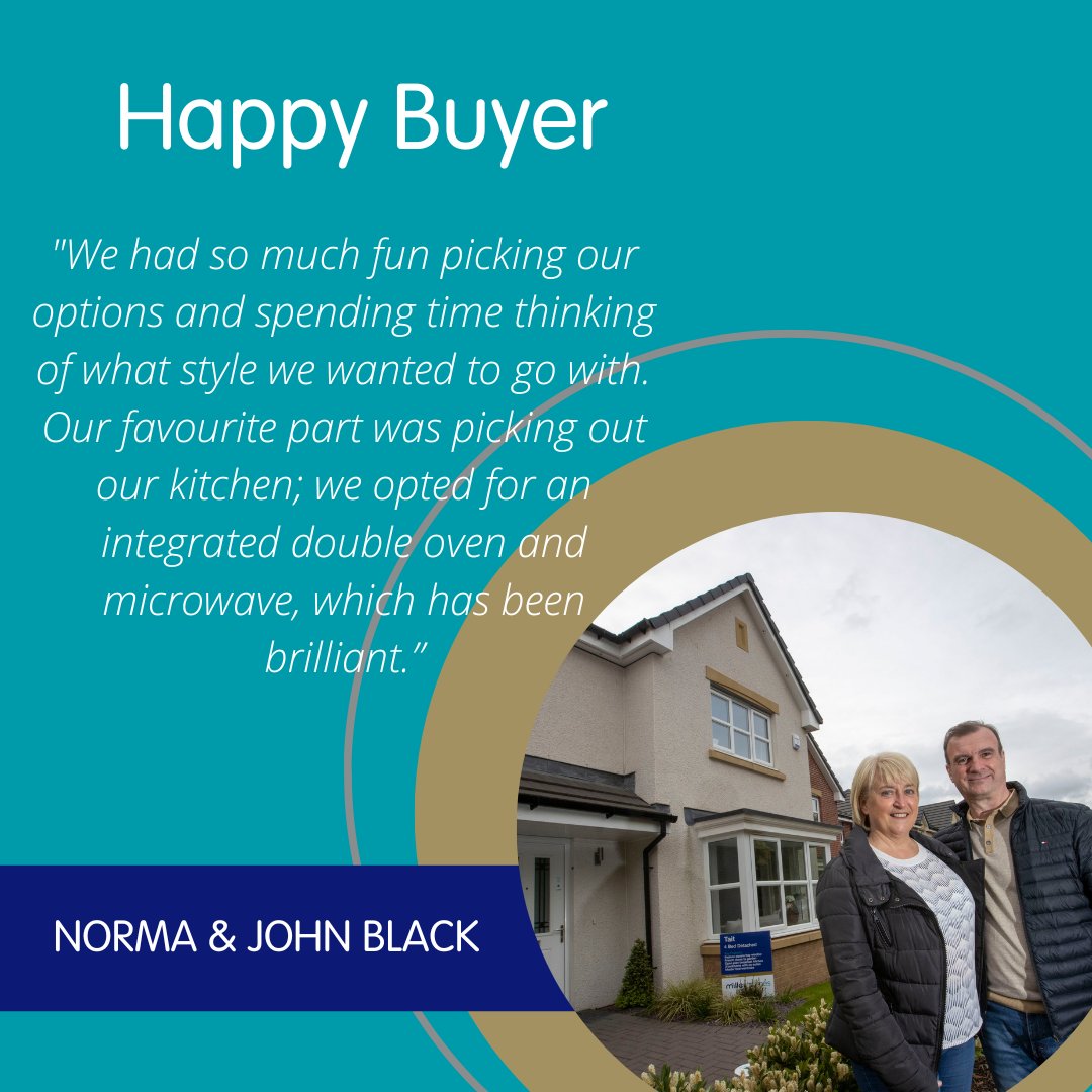 One of the biggest perks for buyers purchasing a #newbuild is the expansive personalisation options that can be added to your home. ​

#NewHomesWeek #HappyBuyer​ #MakeYourMove