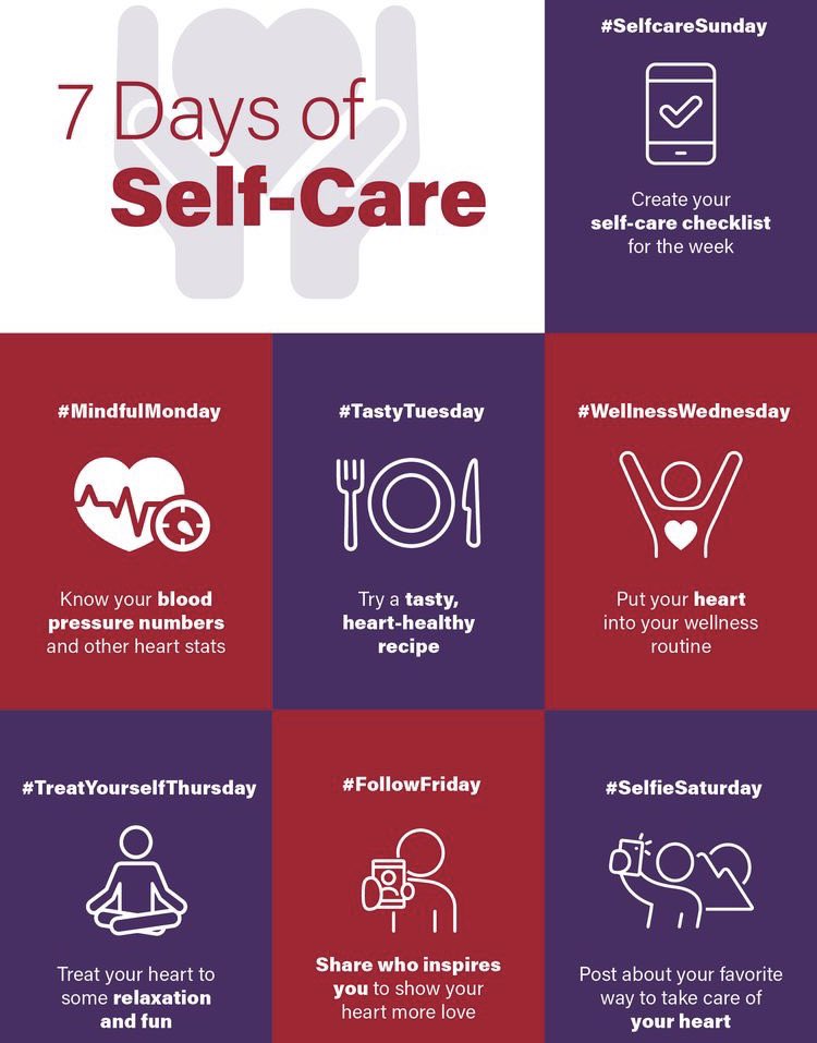 Today is the last day of National Heart Month! We decided to end the month with some simple take care of you suggestions! If you are uninsured and need medical care give us a call! 803-226-0630