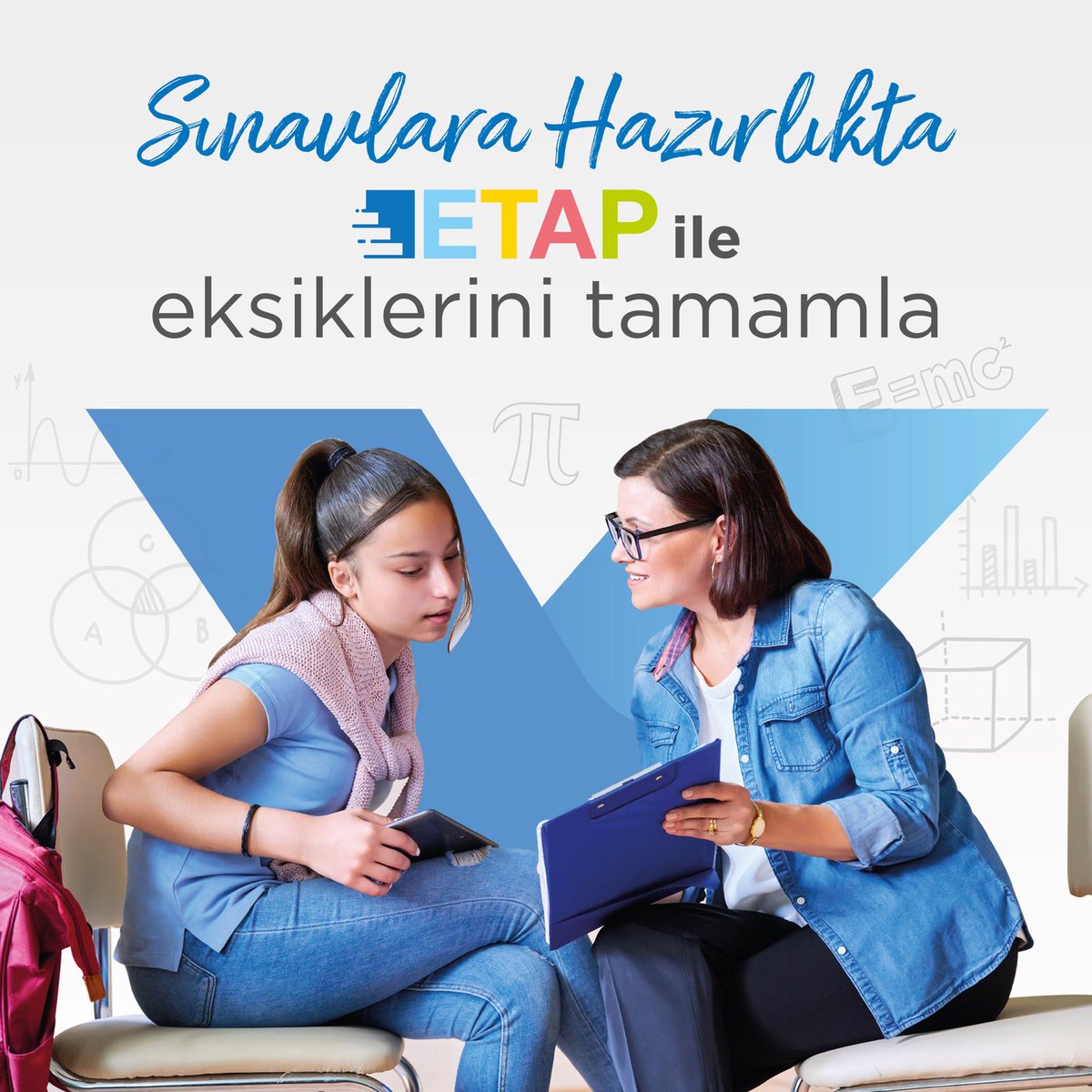 Sınavlara hazırlıkta başarıya giden yol Eksik Tamamlama Programı "ETAP" ile Uğur’dan geçiyor!🎯
 
Ders sonrası ETAP saatleri ile bilgilerini pekiştir, eksiklerini tamamla ve hayallerine bir adım daha yaklaş!👍

#UğurluOlanKazanır