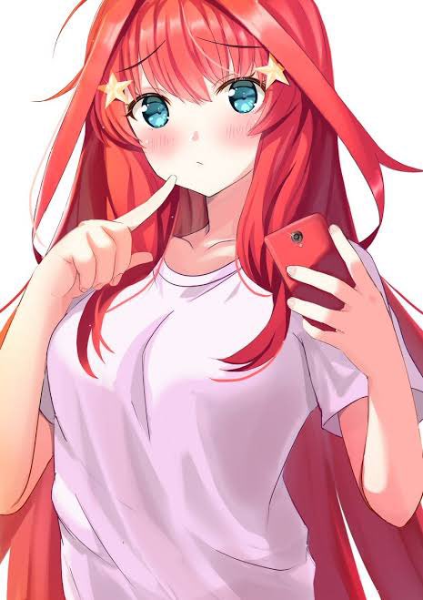 ハローラさんがTwitterに投稿した中野五月(五等分の花嫁)のイラスト。