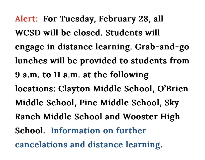 WoosterColts's tweet image. Attention Colts! #DistanceLearningDay