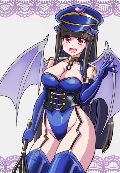 某企画で描いたサキュバスさん 