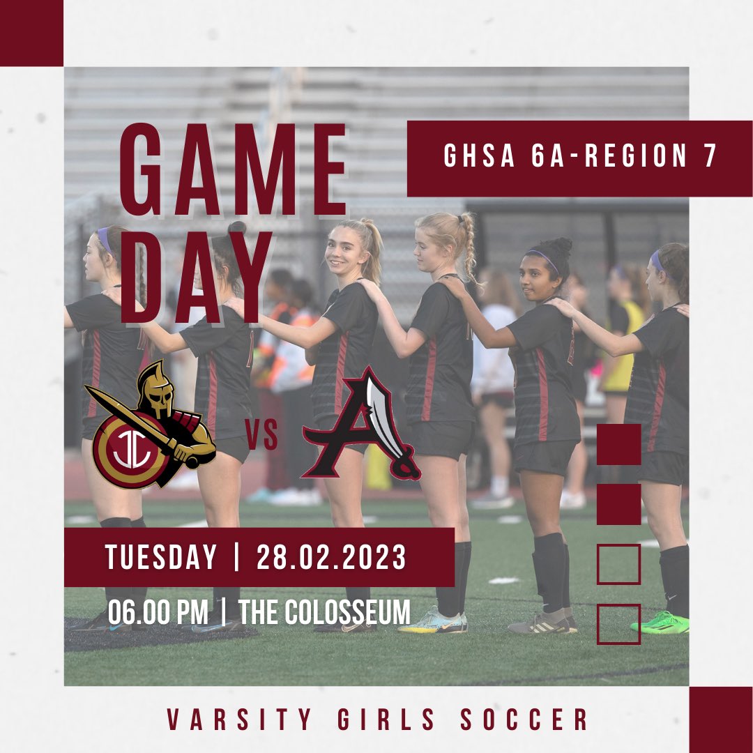 The road to state playoffs starts today! Your Varsity Gladiators will host Alpharetta tonight at 6:00pm. Come out and support! #GoGladiators