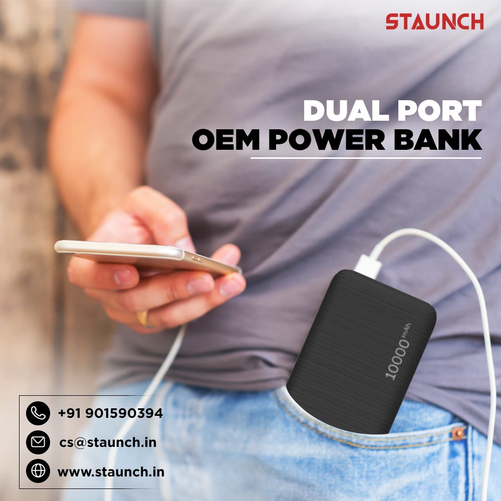 staunch_india's tweet photo. Portable and compact OEM power bank for your brand.

#staunchindia #staystaunch #oemmanufacturer #oem #powerbank #b2b https://t.co/z9LF9EdQ2b