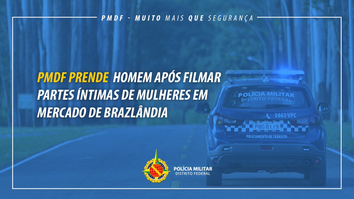 pmdfoficial's tweet image. #PMDF prende homem por filmar partes íntimas de mulheres dentro de um supermercado. No local, os PMs ouviram as #vítimas. Toda a ação foi filmada pelas câmeras de segurança. O autor confirmou que os gravou os vídeos e que estavam salvos em seu celular. Ele foi preso em #flagrante